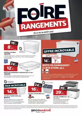 Catalogue Bricomarché (valable jusqu'au 30-08)