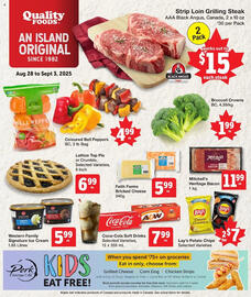Quality Foods flyer week 35 Page 1