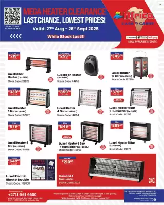 Africa Cash and Carry catalogue (valid until 26-09)