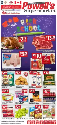 Powell's Supermarket flyer (valid until 3-09)