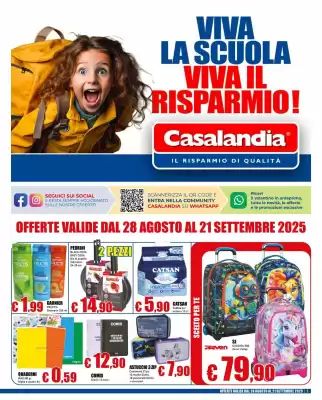 Volantino Casalandia (valido fino al 21-09)
