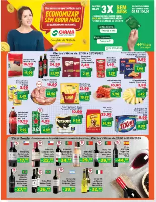 Catálogo Chama Supermercados (válido até 2-09)