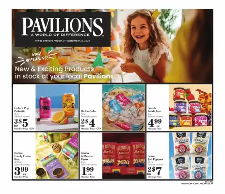 Pavilions Weekly Ad (valid until 23-09)