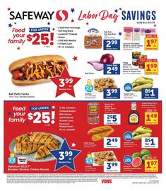 Vons Weekly Ad week 35 Page 1