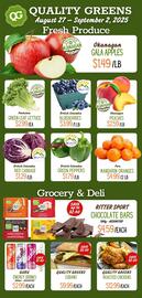 Quality Greens flyer Page 1