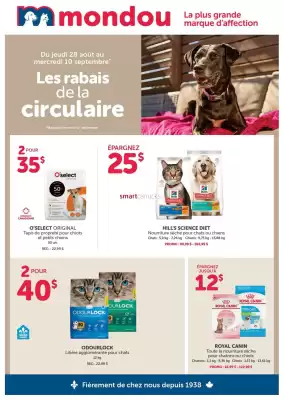 Mondou flyer