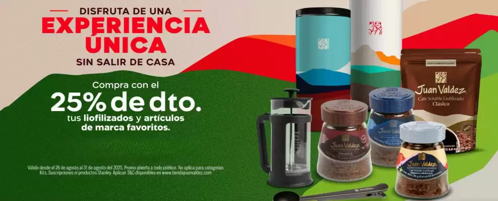 Catálogo Juan Valdez Café (válido hasta 11-09)