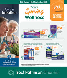 Soul Pattinson Chemist catalogue Page 1