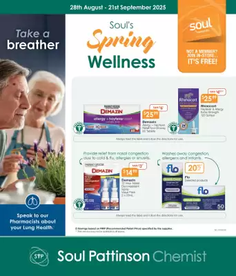 Soul Pattinson Chemist catalogue
