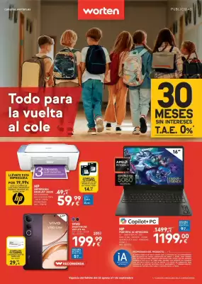 Folleto Worten (válido hasta el 1-09)