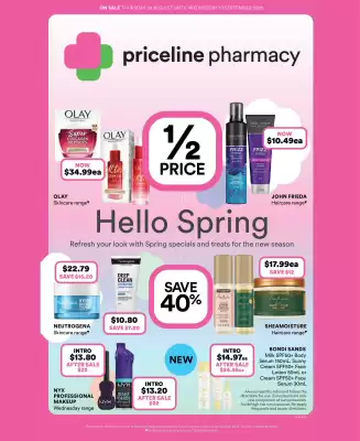 Priceline catalogue (valid until 10-09)