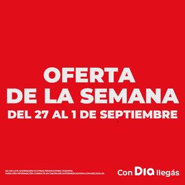 Catálogo Supermercados DIA semana 35 Página 1