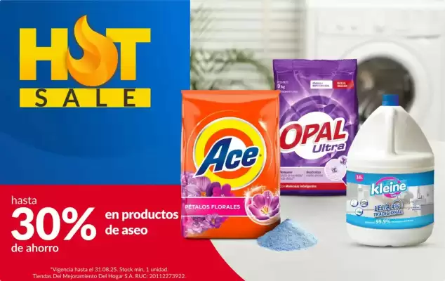 Catálogo Sodimac (válido hasta 31-08)