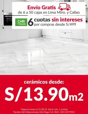 Catálogo Sodimac (válido hasta 31-08)