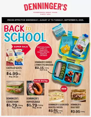 Denninger's flyer (valid until 9-09)