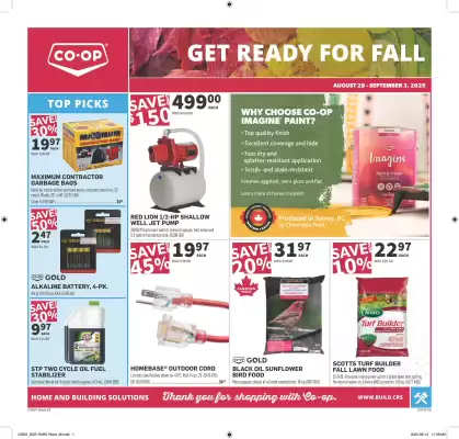 Co-op flyer (valid until 3-09)