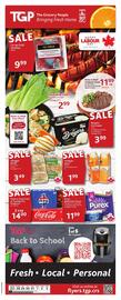 TGP The Grocery People flyer week 35 Page 1
