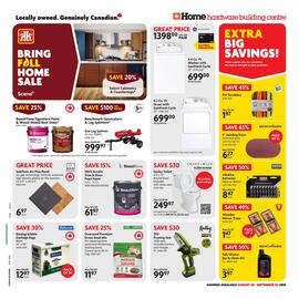 Home Hardware flyer week 35 Page 1