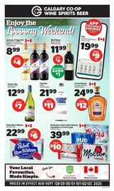 Calgary Co-op flyer week 35 Page 1