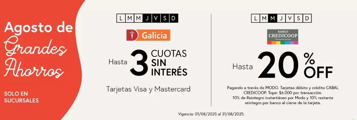 Catálogo El Abastecedor (válido hasta 31-08)