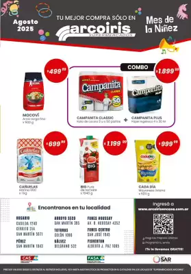 Catálogo Arcoiris Supermercados (válido hasta 31-08)