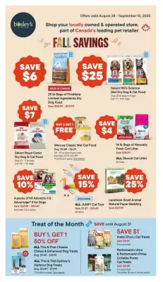 Bosley's flyer (valid until 10-09)