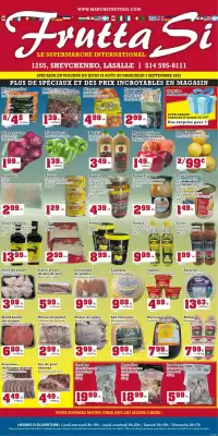 Frutta Si flyer (valid until 3-09)