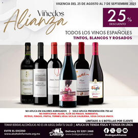 Catálogo Bodegas Alianza Página 1