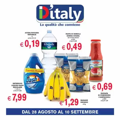 Volantino D'Italy (valido fino al 10-09)