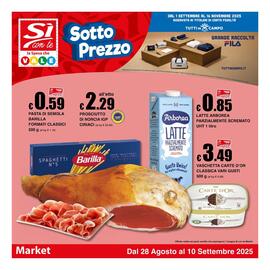 Volantino Sì con te Market Pagina 1