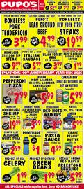 Pupo's Food Market flyer week 35 Page 1