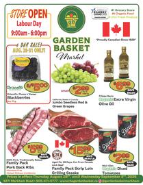 The Garden Basket flyer week 35 Page 1
