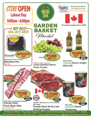 The Garden Basket flyer (valid until 3-09)