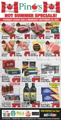 Pino's flyer (valid until 3-09)