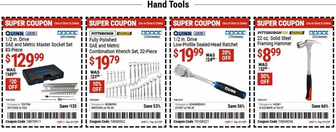 Harbor Freight Tools Weekly Ad Page 4