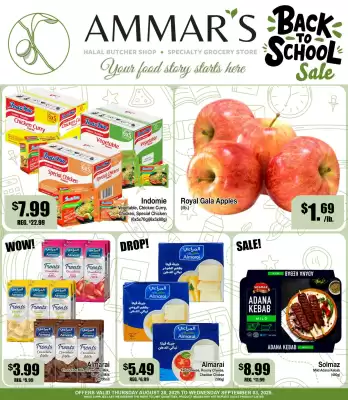 Ammar's Halal Meats flyer (valid until 3-09)