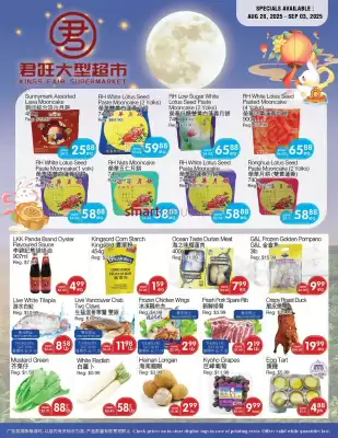 Kings Fair Supermarket flyer (valid until 3-09)