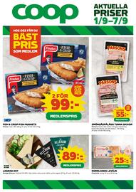 Coop reklamblad vecka 36 Sida 1