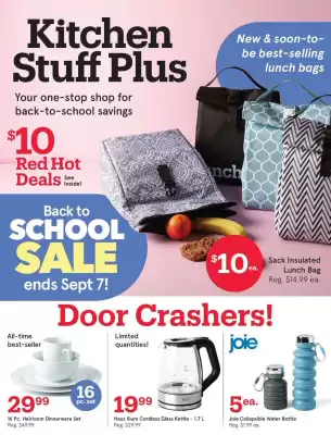 Kitchen Stuff Plus flyer