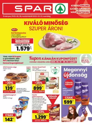 Spar akciós újság (érvényes eddig: 3-09)