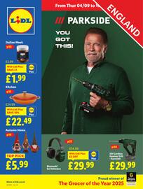 Lidl leaflet week 36 Page 1