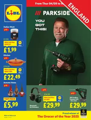 Lidl leaflet (valid until 10-09)