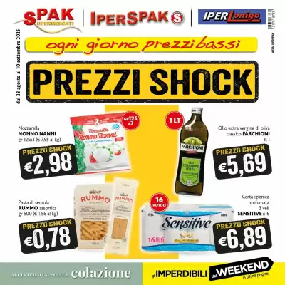 Volantino Spak Supermercati (valido fino al 10-09)
