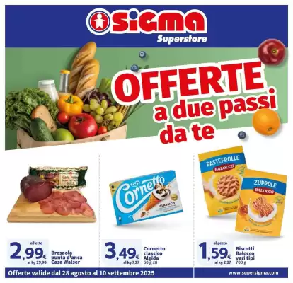 Volantino Sigma Superstore (valido fino al 10-09)