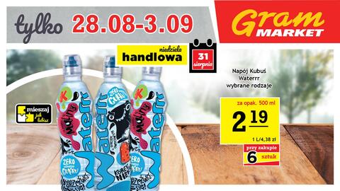 Gram Market gazetka tydzień 35 Strona 3