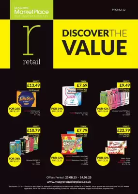 Musgrave MarketPlace leaflet (valid until 14-09)