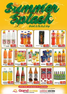 Grand Hyper Market catalogue (valid until 31-08)