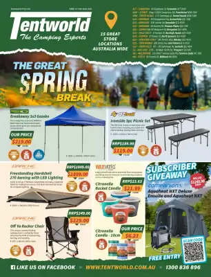 Tentworld catalogue (valid until 3-09)