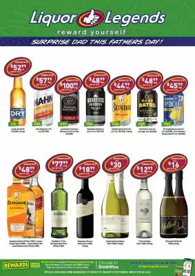 Liquor Legends catalogue (valid until 23-09)