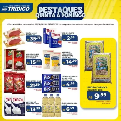 Catálogo Supermercados Tridico (válido até 31-08)